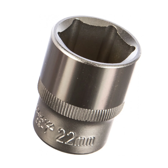 1/2" DRIVE 6PT FLANK SOCKETS CR-V STEEL DIN: 3124 METRIC SIZE: 8 to 36 MM