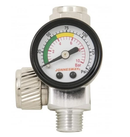 ACC609 / AIR ADJUSTING REGULATOR VALVE WITH PRESSURE GAUGE FOR SPRAY GUNS