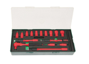 S03V3116SC / 16 PCS 3/8" Dr. 1000V INSULATED SOCKET SET