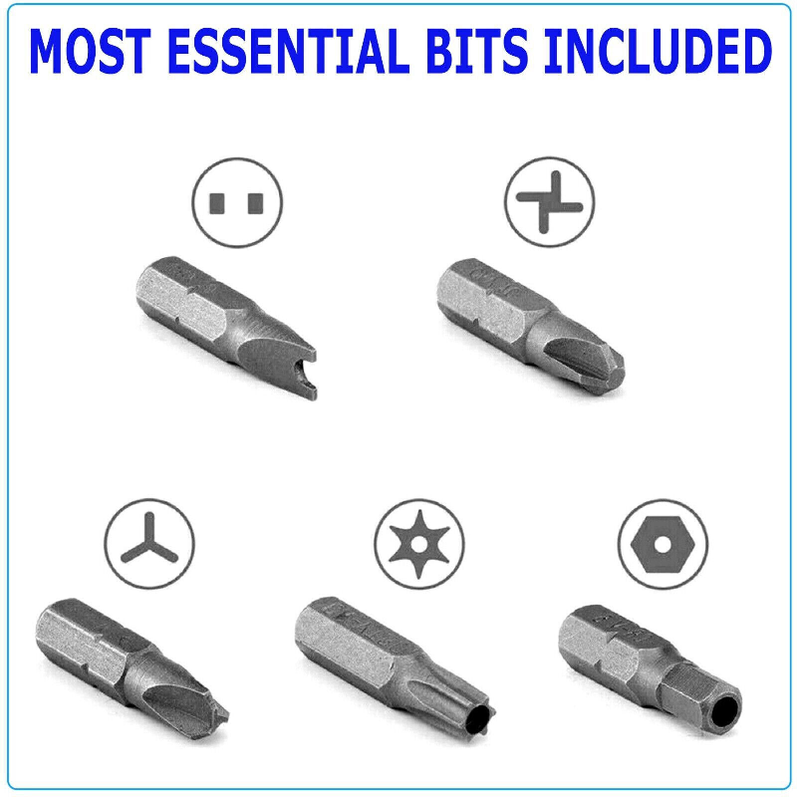 S29H2133S / 33 PCS 1/4" Dr. SECURITY BIT SET