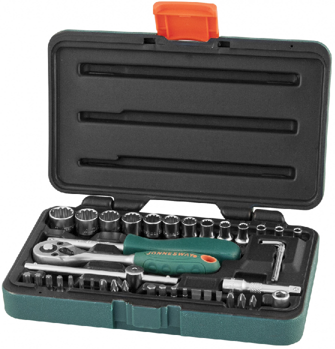 S68H2141S  / 41 PCS 1/4" Dr. SUPER TECH SOCKET SET