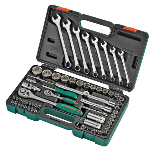 S68H2468S / 68 PCS 1/4" & 1/2" Dr. SUPER TECH SOCKET KIT