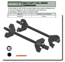 AE320023 / HEAVY DUTY COIL SPRING COMPRESSOR DROP FORGE (CR-V)