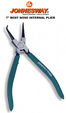 AG010005 / 7" BENT NOSE INTERNAL PLIER CR-V, SLIDER CARD