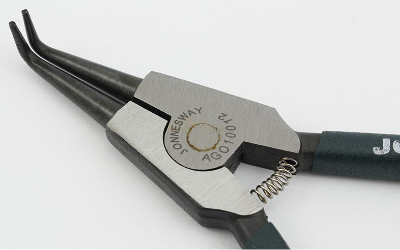 AG010012 / 9" BENT NOSE EXTERNAL PLIER CR-V, SLIDER CARD