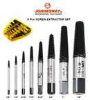 AG010104 / 8 PCS SCREW EXTRACTOR SET