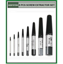 AG010104 / 8 PCS SCREW EXTRACTOR SET
