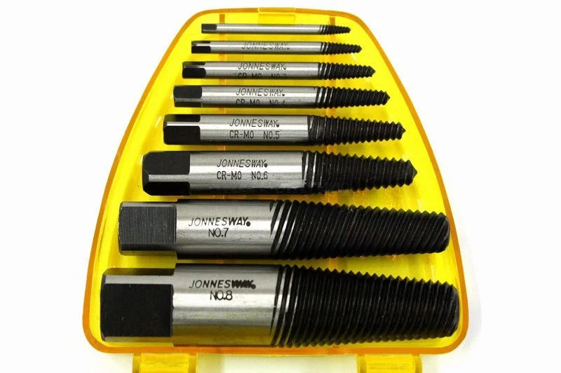 AG010104 / 8 PCS SCREW EXTRACTOR SET