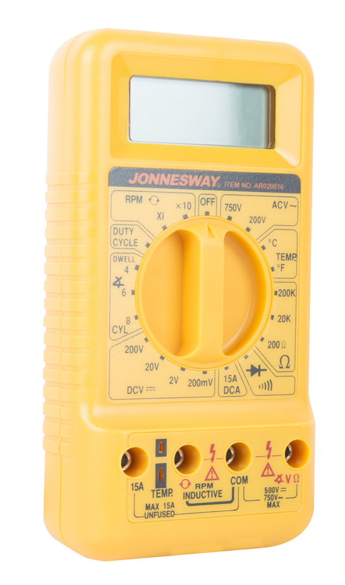 AR020016 / DIGITAL AUTOMATIVE ANALYZER & MULTI METER