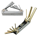 H01M08SF / 8 PCS. HEX KEY SET (FOLDING) METRIC SAE: 5/64" to 3/8"