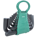 H01MH118S / 18 PCS SHORT ARM HEX KEY WRENCH SET METRIC: 1.5 to 19 MM