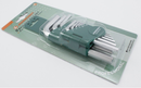 H01SM109S / 9 PCS SHORT ARM HEX KEY SET  METRIC SIZE: 1.5 to 10 MM
