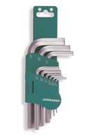 H01SM209S / 9 PCS. SHORT ARM HEX KEY SET SAE SIZE: 1/16" to 3/8"