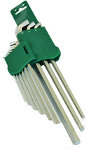 H03SS109S / 9 PCS LOW PORFILE EXTRA LONG HEX KEY SET METRIC SIZE: 1.5 to 10 MM