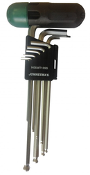 H06MT109S / 9 IN 1 9 PCS EXTRA LONG BALL POINT HEX KEY SET  METRIC SIZE: 1,5 to 10 MM