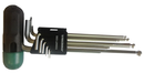 H06MT109S / 9 IN 1 9 PCS EXTRA LONG BALL POINT HEX KEY SET  METRIC SIZE: 1,5 to 10 MM
