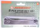 H07M08SF / 8 PCS STAR KEY FOLDING SET T9 to T40
