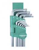 H08S110S / 10 Pcs EXTRA LONG ARM STAR TAMPERPROOF KEY SET