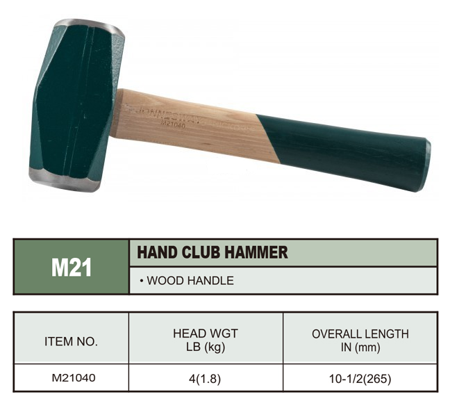 M21040 / CLUB HAMMER, 4 LB