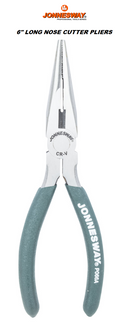 P066A / 6" LONG NOSE W/SIDE CUTTER