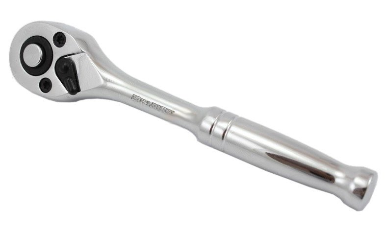R2902A / 1/4" DR. QUICK RELEASE REVERSIBLE RATCHET HANDLE 36 TEETH, FULL POLISH