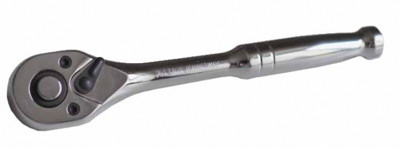 R4803A / 3/8" DR. QUICK RELEASE REVERSIBLE RATCHET HANDLE 72 TEETH, FULL POLISH
