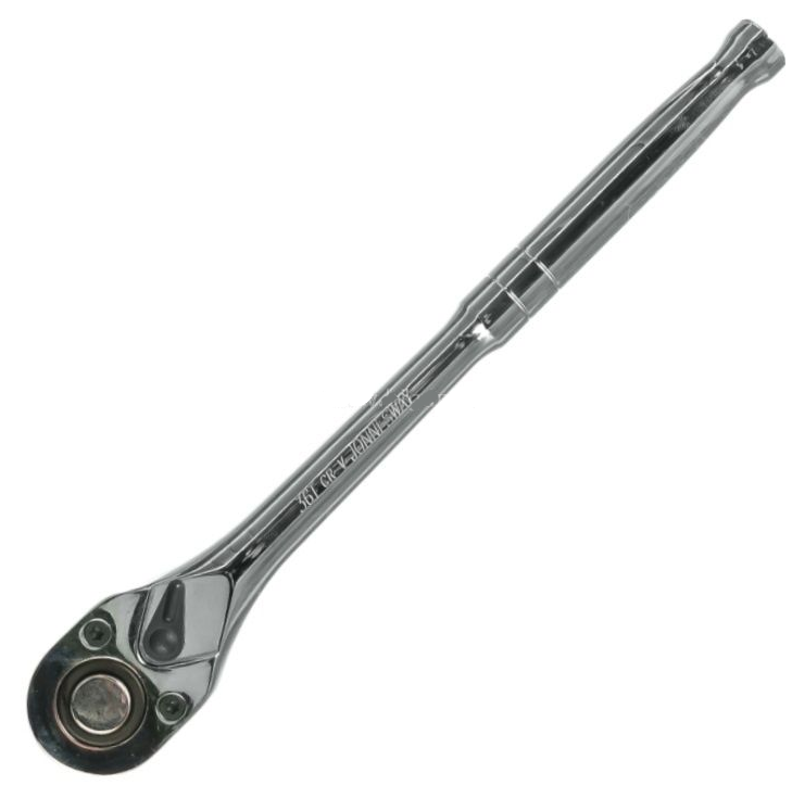 R4804A / 1/2" DR. QUICK RELEASE REVERSIBLE RATCHET HANDLE 72 TEETH, FULL POLISH