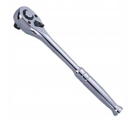 R2904A / 1/2" DR. QUICK RELEASE REVERSIBLE RATCHET HANDLE 36 TEETH, FULL POLISH