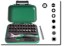 RD01032S / 32 PCS. 1/4" HEX MINI RATCHET BIT SET