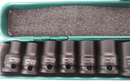 S03A3112S / 12 PCS. 3/8" DRIVE 6 PT FLANK IMPACT SOCKET SET METRIC SIZE 8 - 19 MM