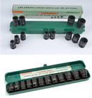S03A3112S / 12 PCS. 3/8" DRIVE 6 PT FLANK IMPACT SOCKET SET METRIC SIZE 8 - 19 MM