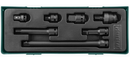 S03A401SP / 7 PCS. 1/2" DR. IMPACT SOCKET ACCESORY SET