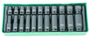S03A4122SP / 22 PCS 1/2" DRIVE 6 PT. FLANK IMPACT SOCKET SET METRIC SIZE: 10-24 MM