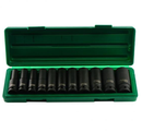 S03AD4211S / 11 PCS. 1/2" DR. DEEP IMPACT SAE SIZE: 3/8" to 1"