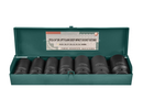 S03AD6107S / 7 PCS 3/4" DRIVE 6PT FLANK DEEP SOCKET SET METRIC SIZE: 26 to 38 MM