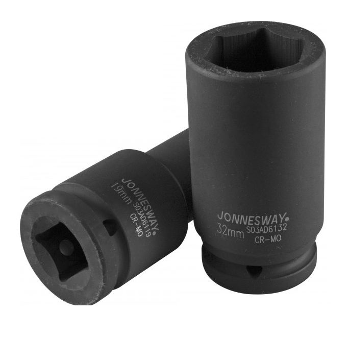 S03AD6132 / 3/4" DR 6PT FLANK DEEP IMPACT SOCKET SIZE: 32 MM