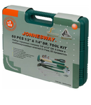 S04H52460S / 60 PCS. 1/2" & 1/4" DRIVE MECHANIC'S  TOOL KIT METRIC SIZE: 12 to 24 MM