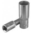 1/4" DRIVE 6PT FLANK DEEP SOCKETS CR-V STEEL DIN:3124 METRIC SIZE: 4 to 13 MM