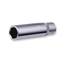 1/4" DRIVE 6PT FLANK DEEP SOCKETS CR-V STEEL DIN:3124 METRIC SIZE: 4 to 13 MM