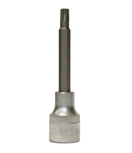 S07H4 / 1/2" DRIVE STAR DEEP BIT SOCKETS CR-V STEEL DIN: 3120 SIZE: T30 to T55