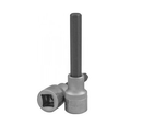 1/2" DRIVE HEX DEEP BIT SOCKETS CR-V STEEL DIN: 7422 SERIE S09 SIZE: H5 to H16