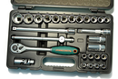 S68H4127S / 27 PCS 1/2" DRIVE MULTIFIT SOCKET SET CR-V STEEL ( CR-V4) SIZE: 8MM ( 5/16") to 32MM ( 1-1/4")
