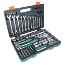 S68H5234111S / 111 PCS 1/4" & 3/8" & 1/2" DRIVE MULTIFIT TOOL KIT SET SIZE: 3.2MM ( 1/8") to 32MM ( 1-1/4")