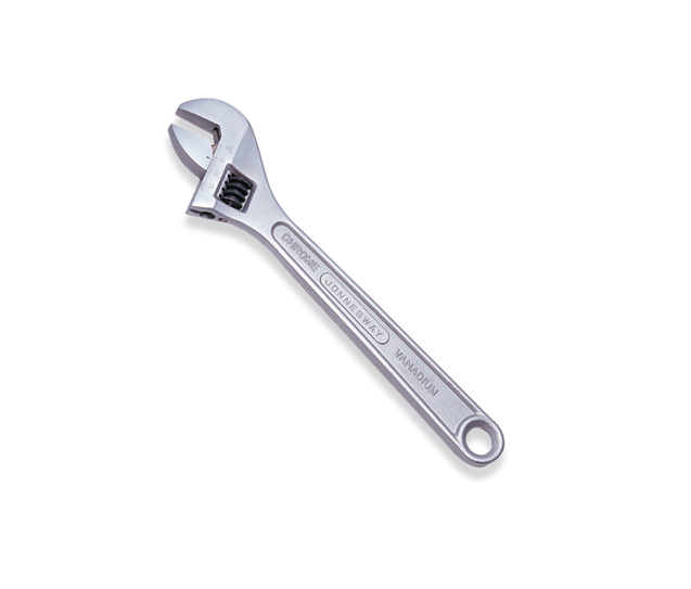 W27AS / ADJUSTABLE WRENCH DIN: 3117 ANSI/ASME: B107.8M SIZE: 6" to 18"