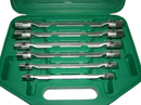 W43A106S / 6 PCS DOUBLE FLEXIBLE SOCKET WRENCH SET METRIC SIZE: 8X9 to 18X19 MM