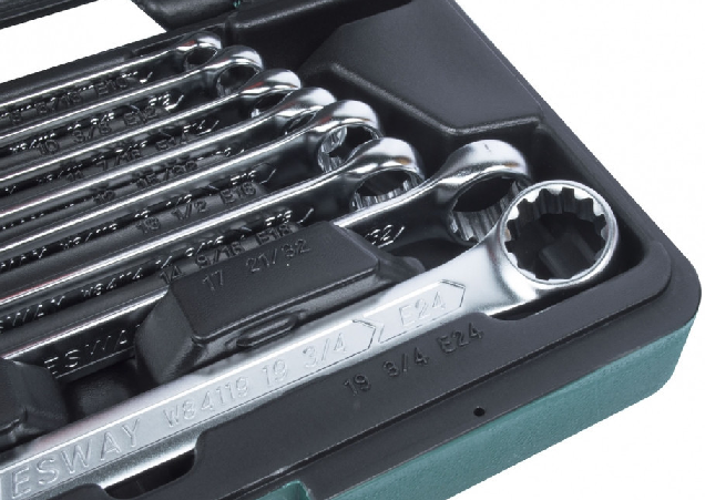 W84108S / 8 PCS MULTI FIT ONE DRIVE FITT ALL COMBINATION WRENCH CR-V4 STEEL