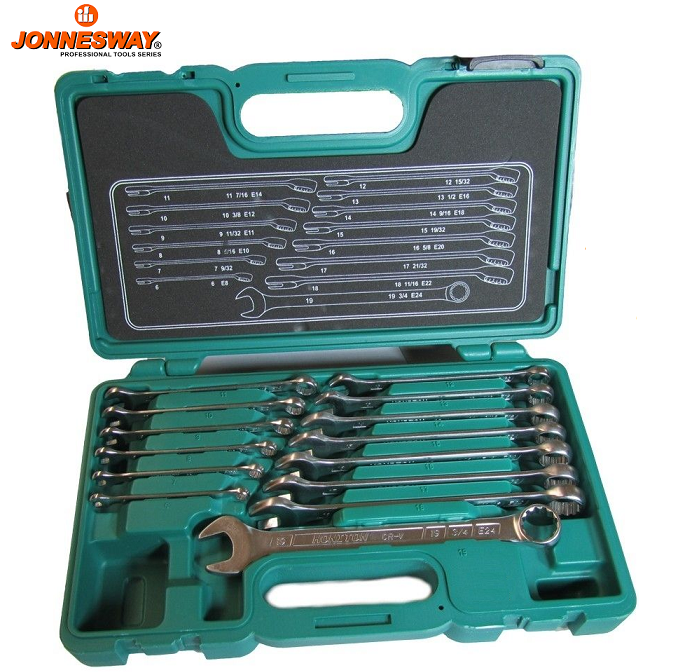W84114S / 14 PCS MULTI FIT ONE DRIVE FIT ALL COMBINATION WRENCH CR-V4 STEEL
