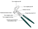 AN010030 / WHEEL WEIGHT BALANCE PLIER